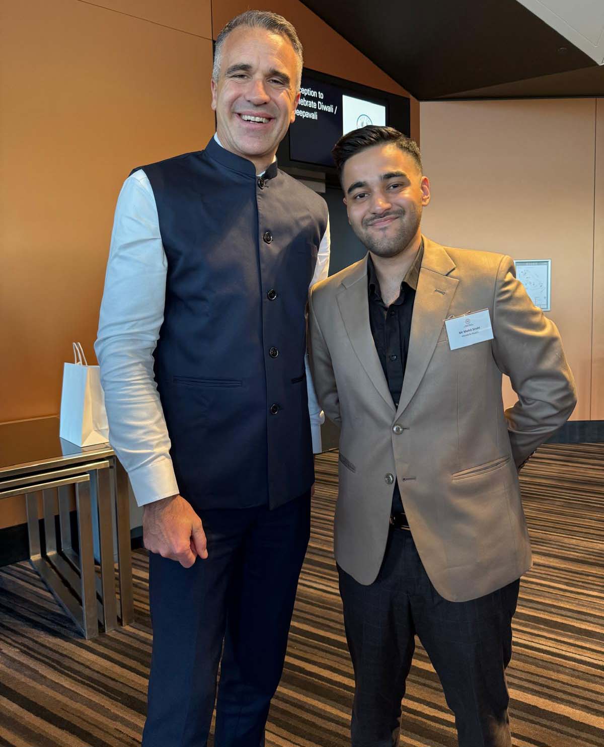 Mendalia founder meeting the Premier of South Australia